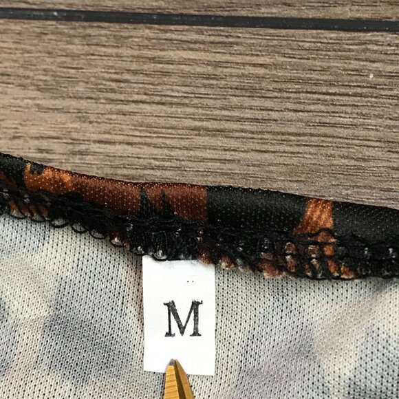 Cave Girl Costume Historical Stone Age Girls M Halloween, Primitive Cosplay NEW - Picture 7 of 9